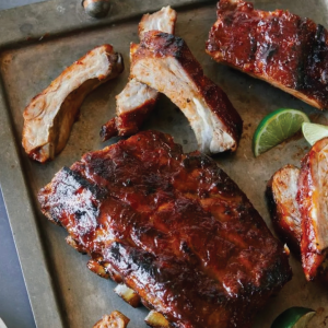 2 x 5 kg Pre-Cooked Marinated Pork Narrow Belly Ribs